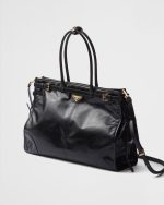 Prada Bonnie Extra Large Leather Handbag - Image 2